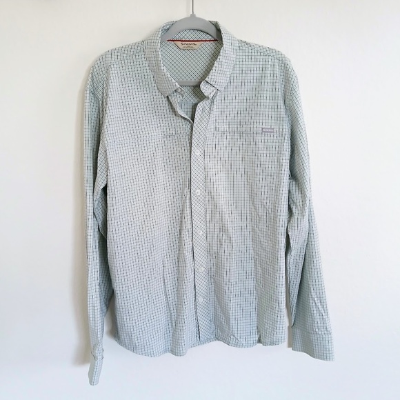 Simms Stone Cold Fishing Shirt - Picture 1 of 5